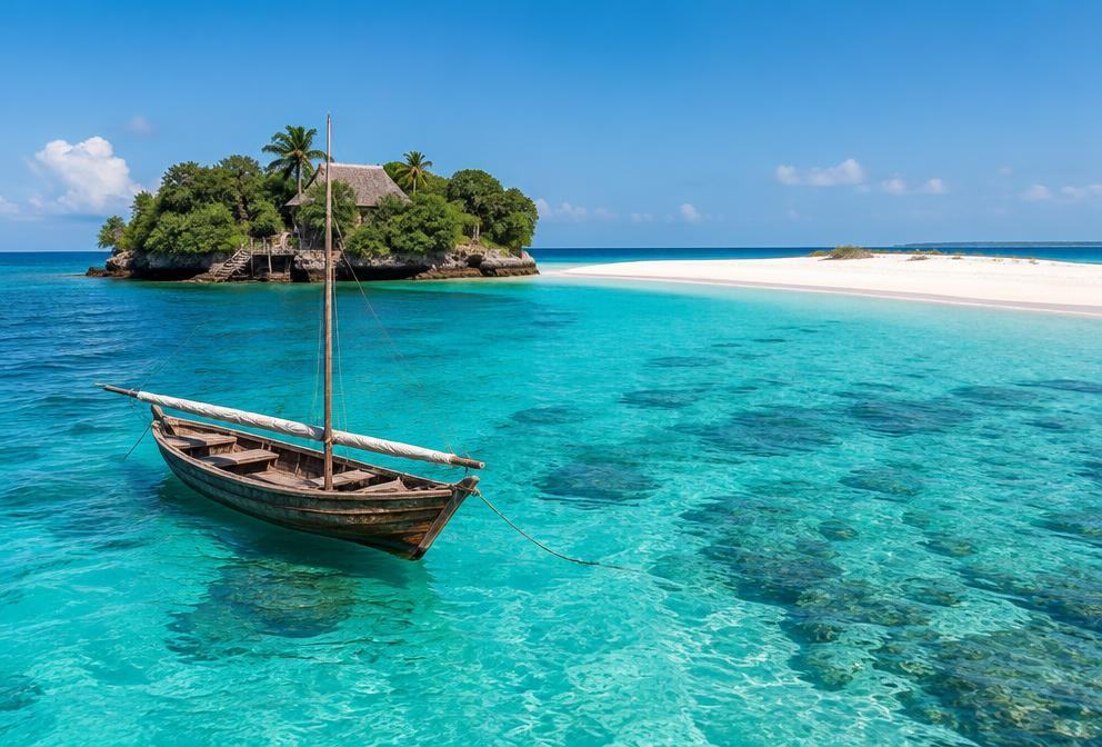Prison Island and Nakupenda sandbank